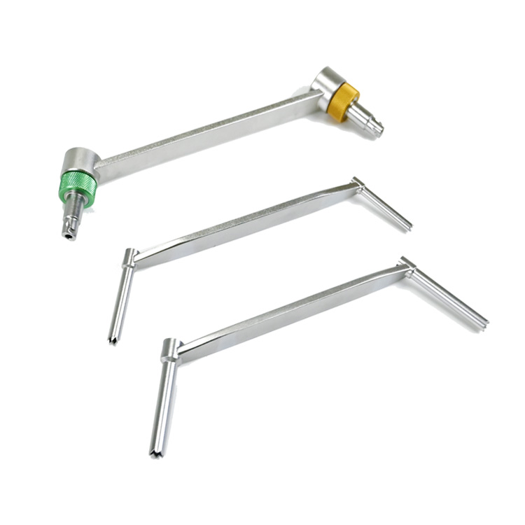 Medical Basic Surgical Instrument Tool Kit Portable Positioner Punch Jig 4.5 Locator Double Hole Drilling Orthopedic Drill Guide