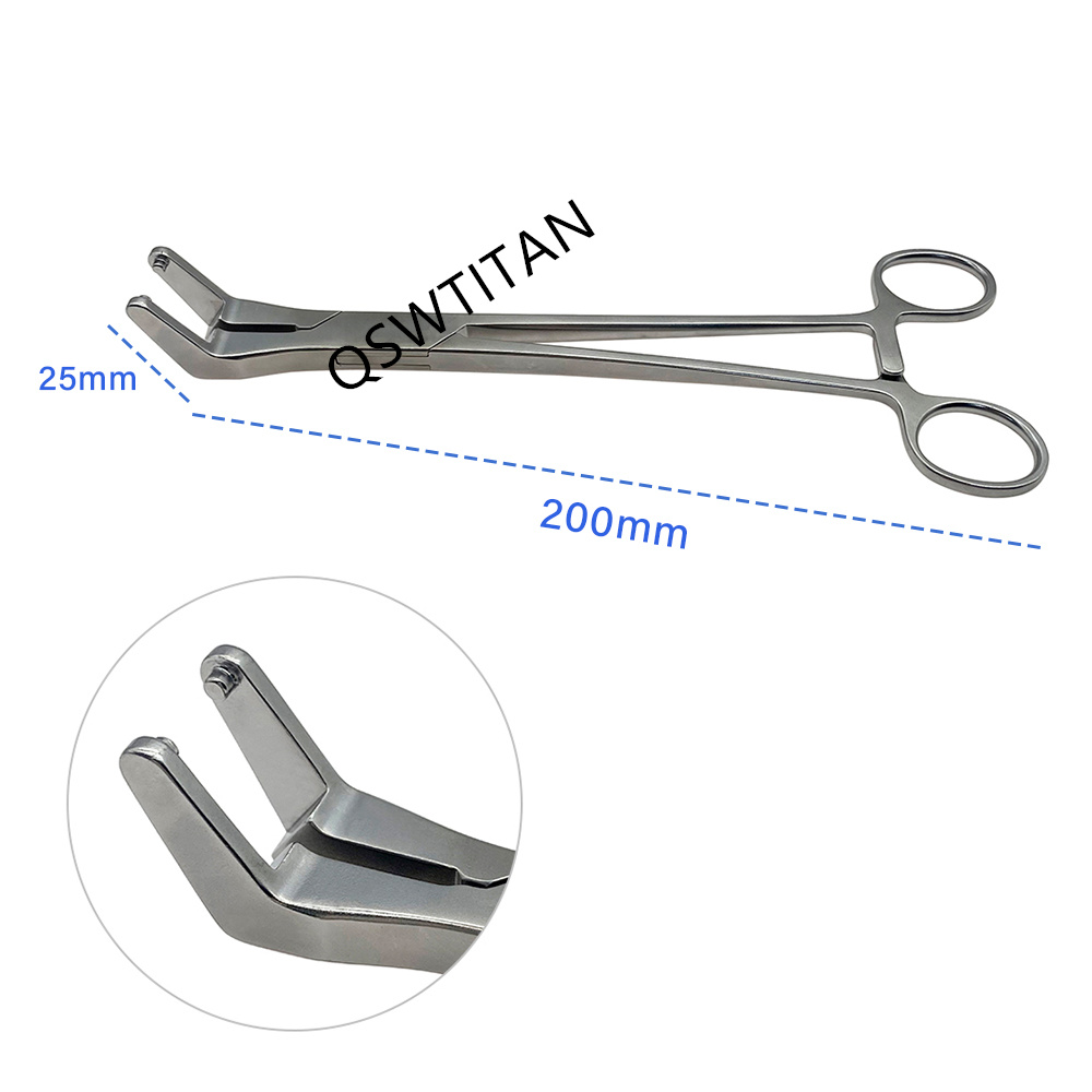 Orthopedic Anti-spinning Rod Nail Lifter Rod Holding Clamp Autoclaveable Spinal Lumbar Surgery Holding Forceps Rod Press