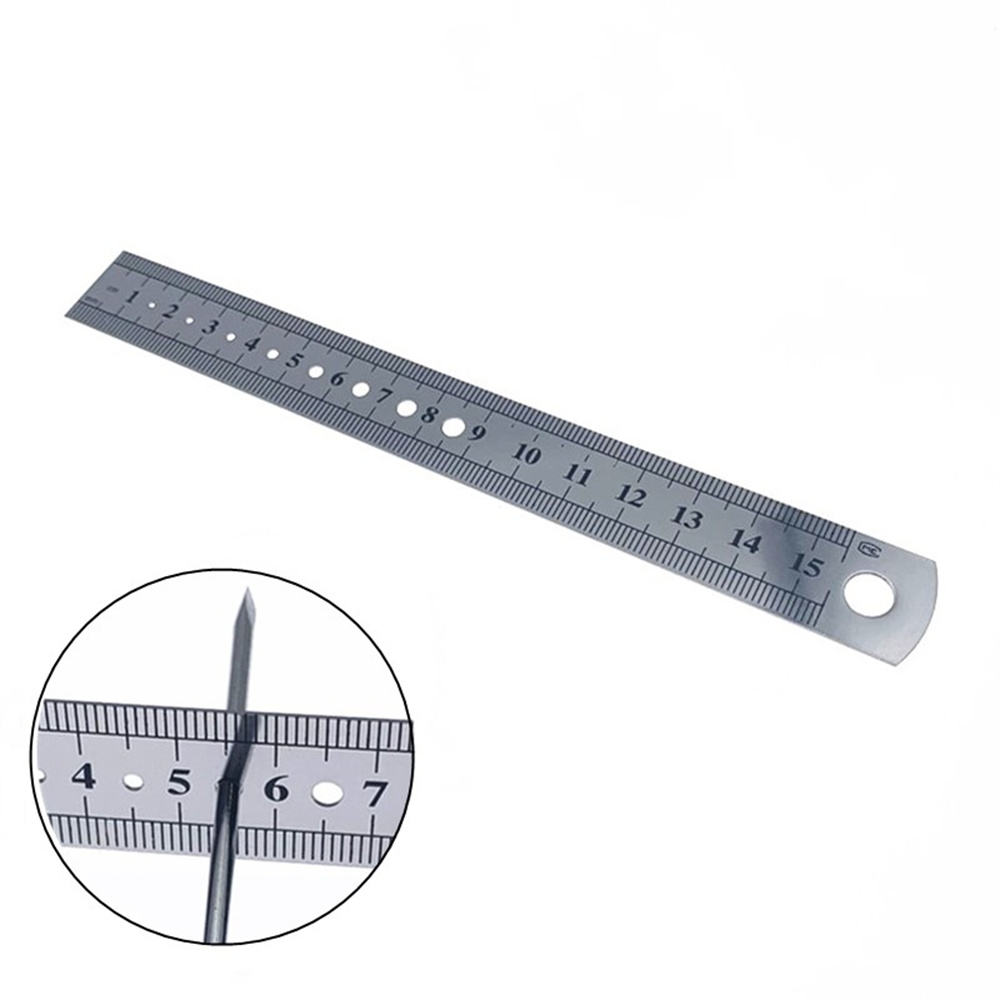 Orthopedic Stainless Steel Measuring Ruler Bone Screw Kirschner K Wire Diameter Length Measuring Ruler