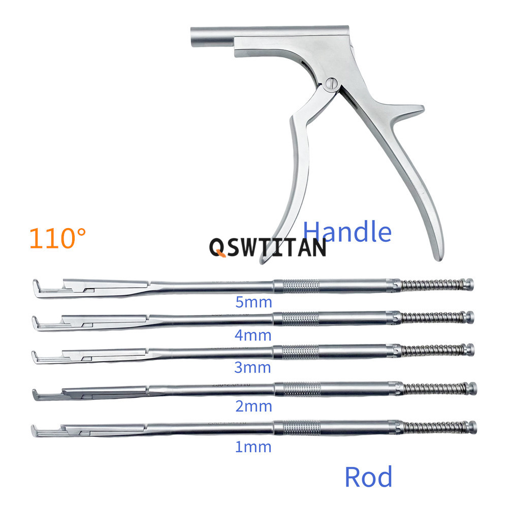 Stainless Steel Rotating Kerrison Rongeur Set Laminectomy Rongeurs Instrument Veterinary Orthopedic Instruments