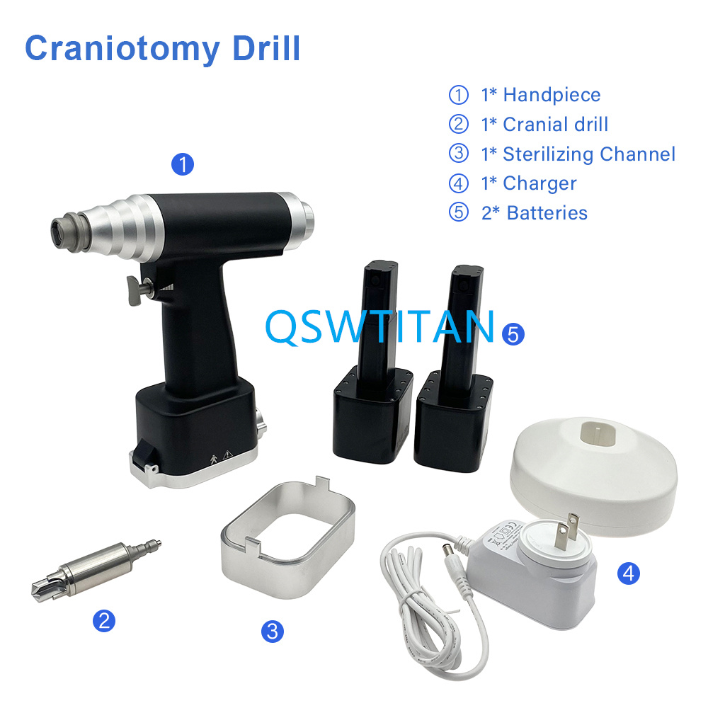 Orthopedic Neurosurgery Craniotomy Drill Bit Craniotome Electric Skull Drill Operation Power Tool Autoclavable