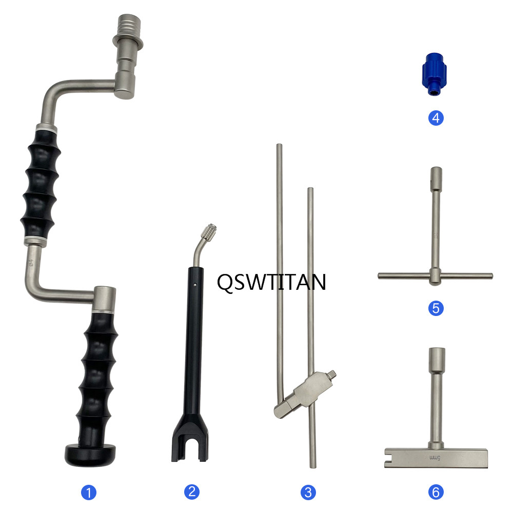 Orthopedic Surgical Instruments External Fixation Fragment Set Multi-Joint Type Forearm Wrist External Fixator Set