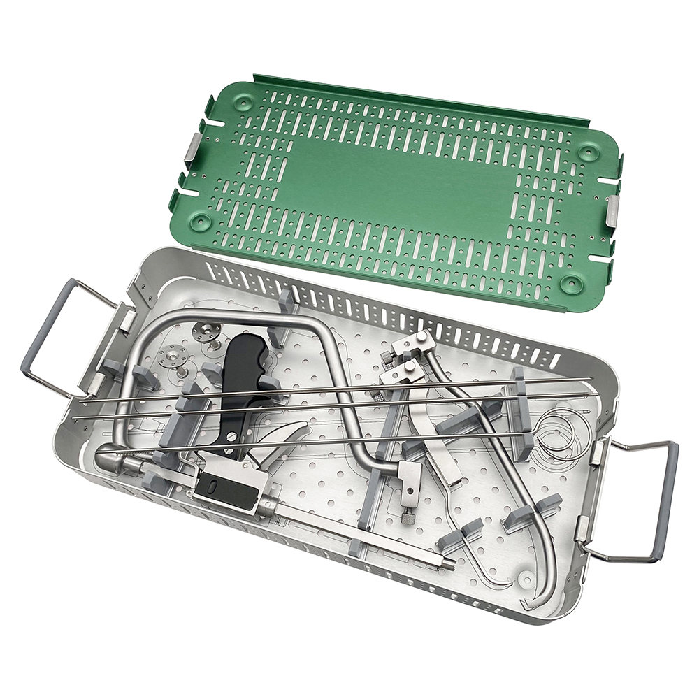 Orthopedic Fracture Recovery Medical Tools Kit Collinear Reduction Clamp for Trauma Surgical Plate Instrument Set