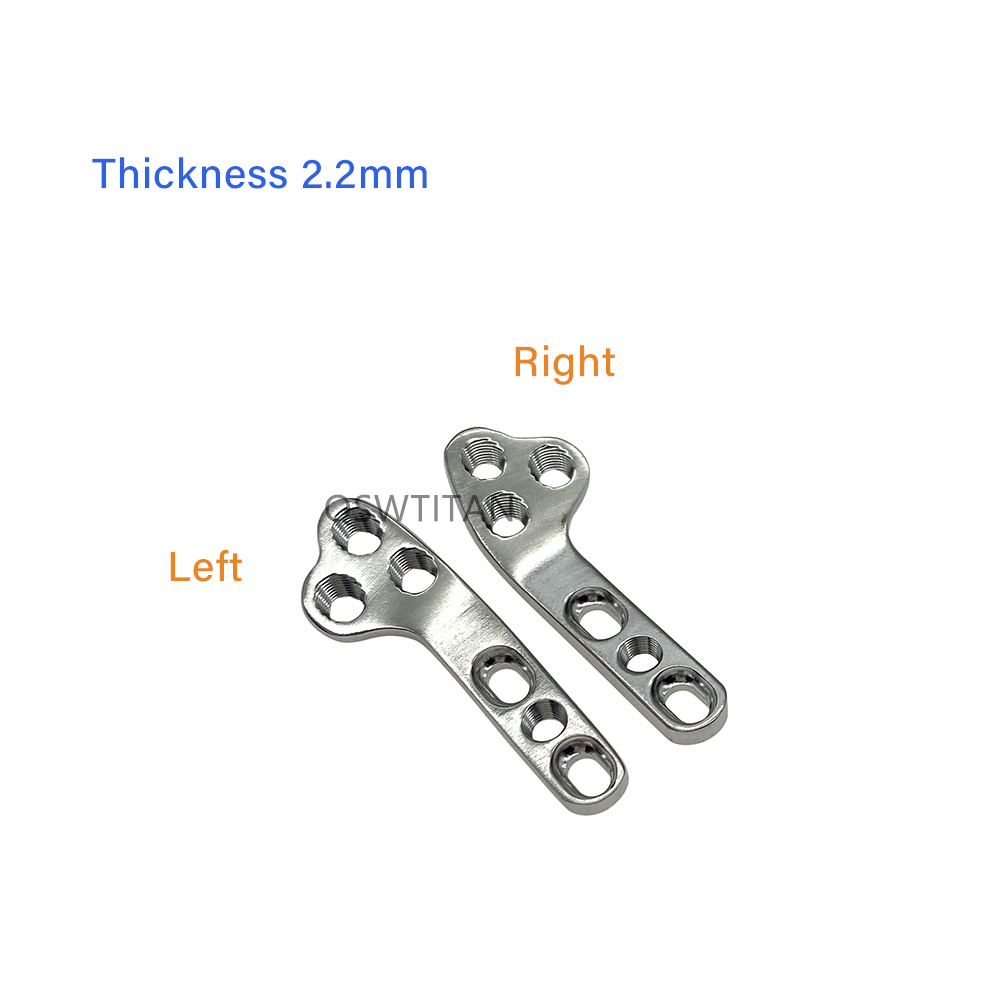 Stainless Steel TPLO Locking Plate 2.0 2.7 ALPS Veterinary Orthopedic Instruments