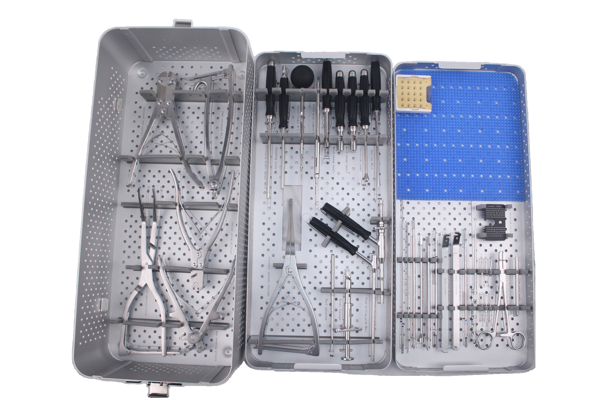 Geasure Orthopedic Spinal Surgical Instruments Posterior Cervical Screw Instrument Set GB18X01