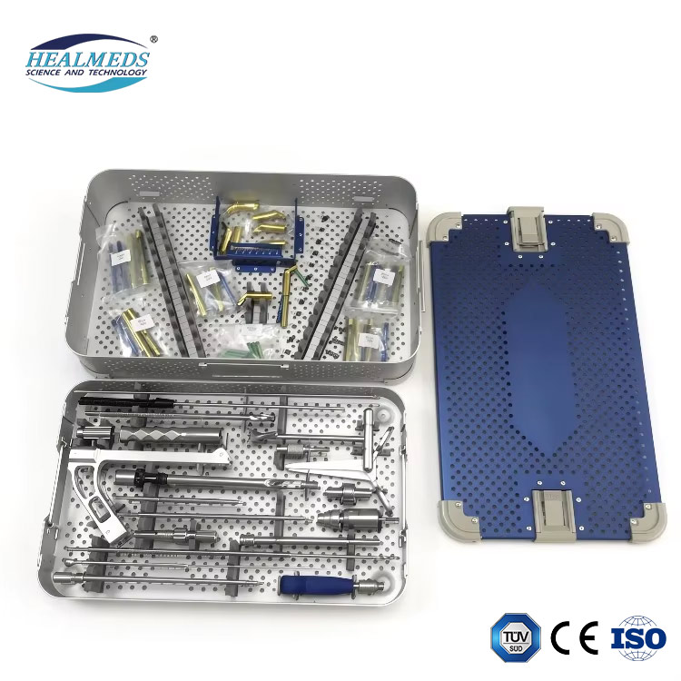 Orthopedic Surgical Instruments FNS Orthopedic Instrument Set High-Quality FNS Implant Instrument Set for Orthopedic Surgery
