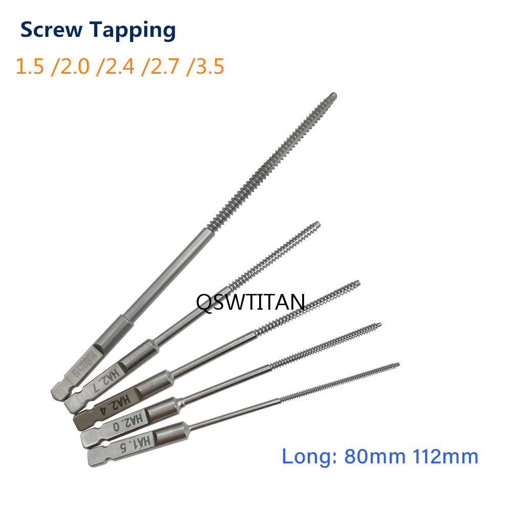 Stainless Steel Bone Tap AO Quick Coupling Autoclaveable Orthopedic Surgery Instrument