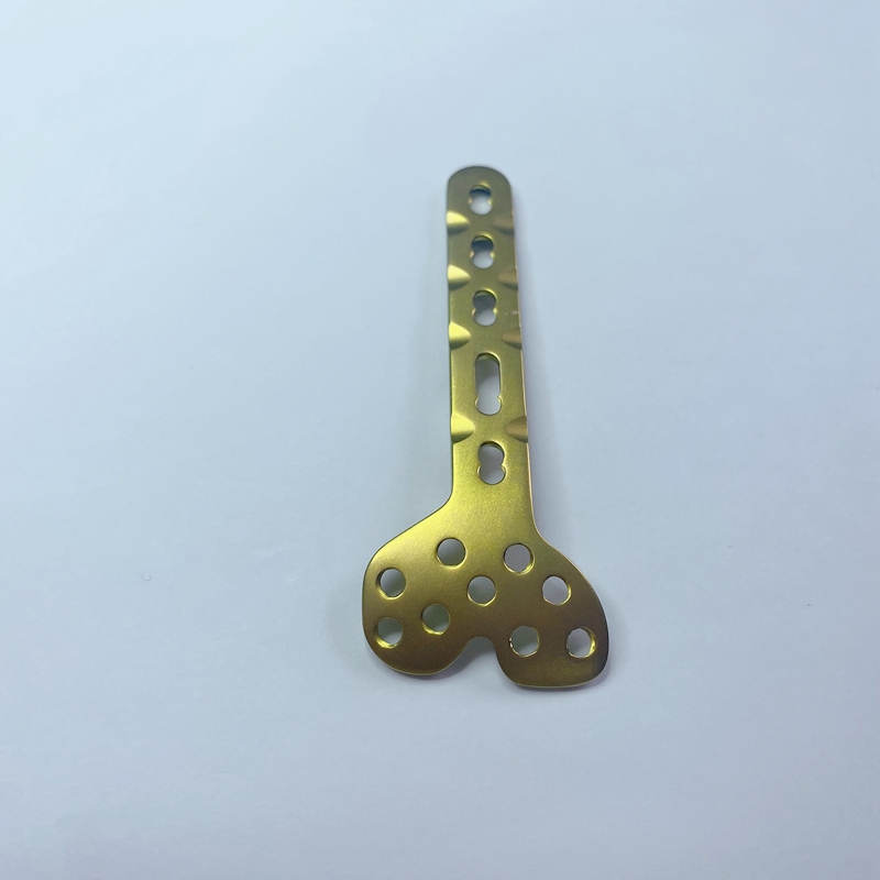 Distal Radius Medial Locking Plate Orthopedic Implants Titanium Distal Radius Orthopedic Locking Plates
