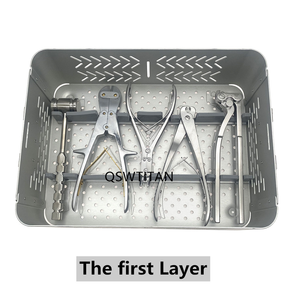 Orthopedic Locking Plate Veterinary Surgical Instrument Kit Autoclaveable for Small Animal Bone Surgery