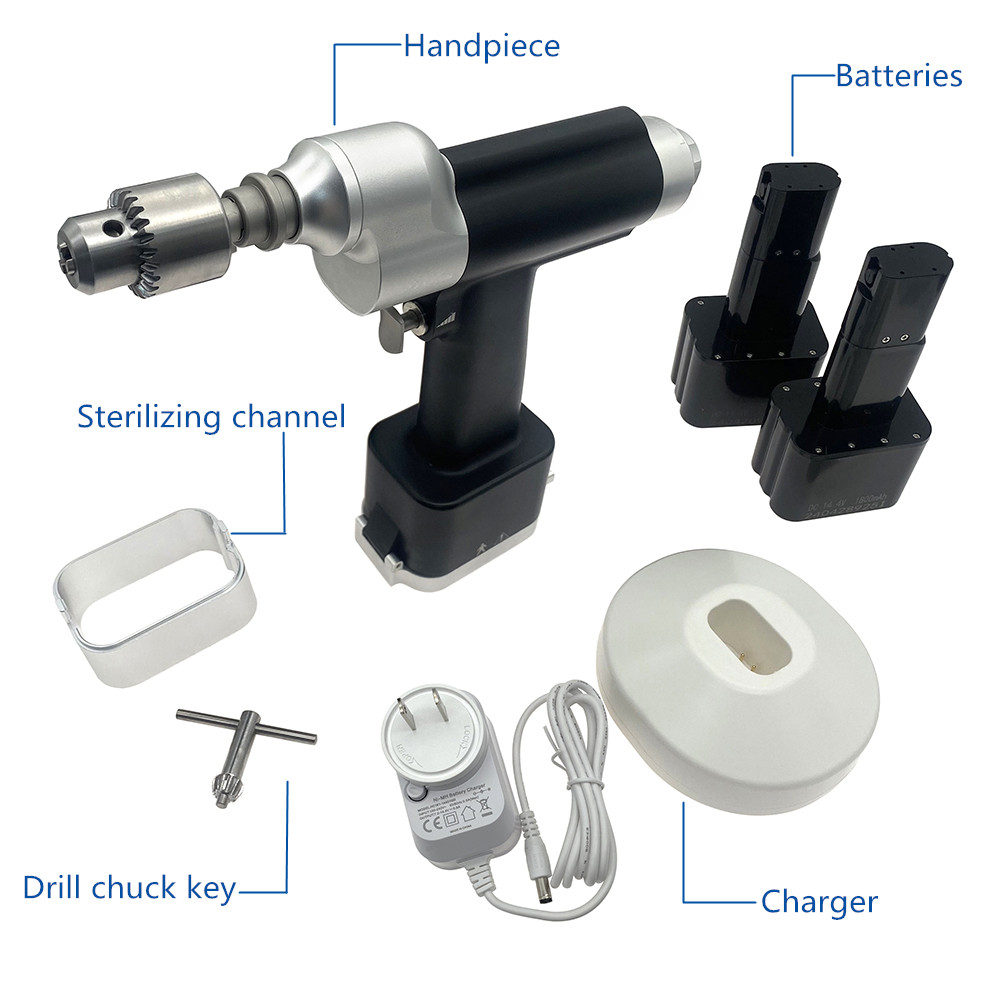 Electric Bone Drill Medical Cannulated Bone Drill Autoclavable Veterinary Orthopedic Surgical Instrument