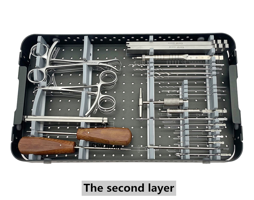 Orthopedic Instruments LC-DCP Mini Small Pet Bone Plate System LC-DCP Instruments Set Surgical Instrument