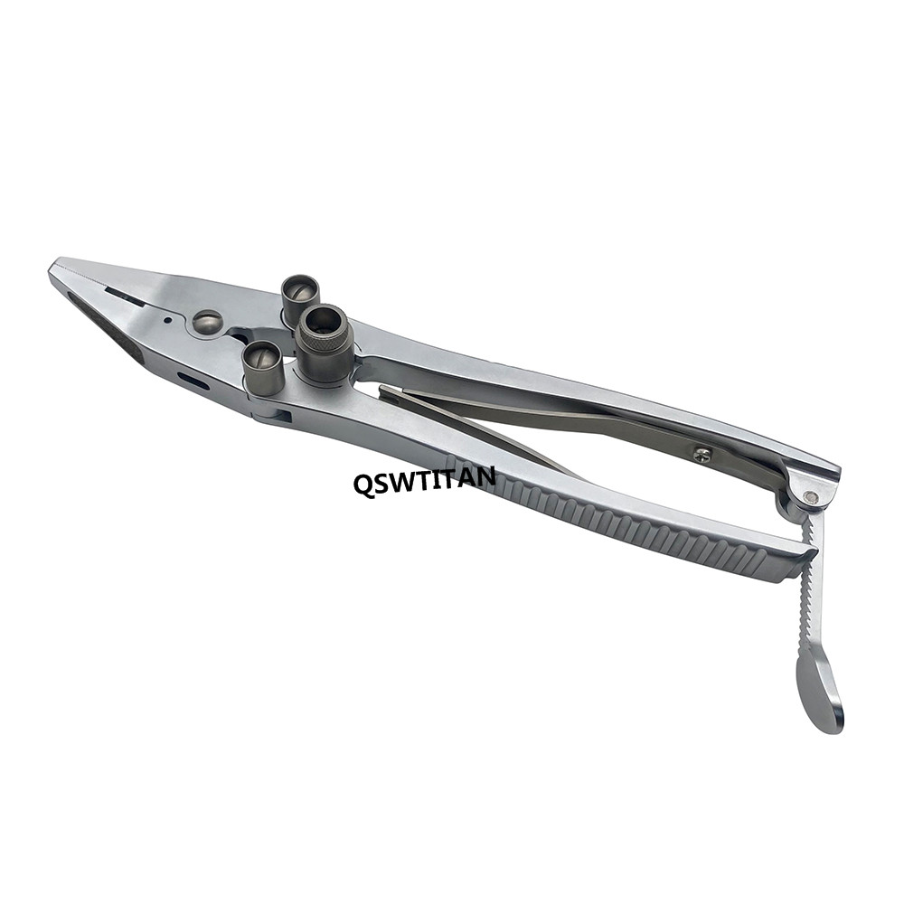 Orthopedics Reconstruction Plate Bender Bone Bending Forceps with Bone File Orthopedics Instruments Stainless Steel Bending Tool