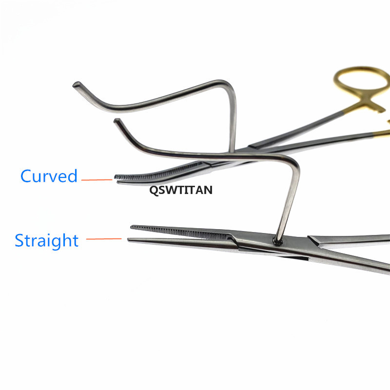 Pet Sterilization Pliers Ligation Fixed Forceps Cat Dog Animal Ovary Ligation Sterilization Forceps Veterinary Ligation Tool