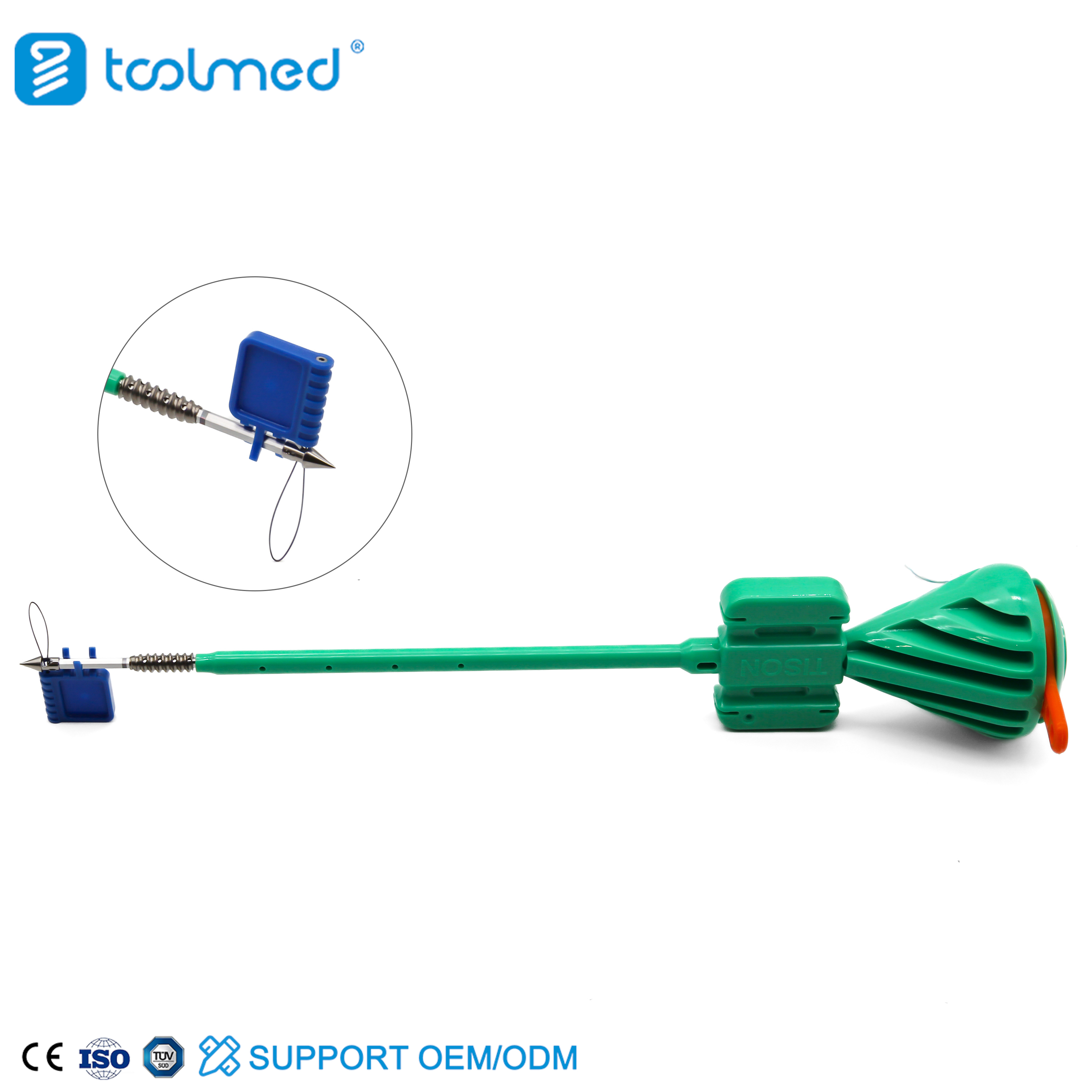 High Quality Low Price Toolmed Manual Veterinary Animal Surgical Absorbable Suture Anchor PEEK Model