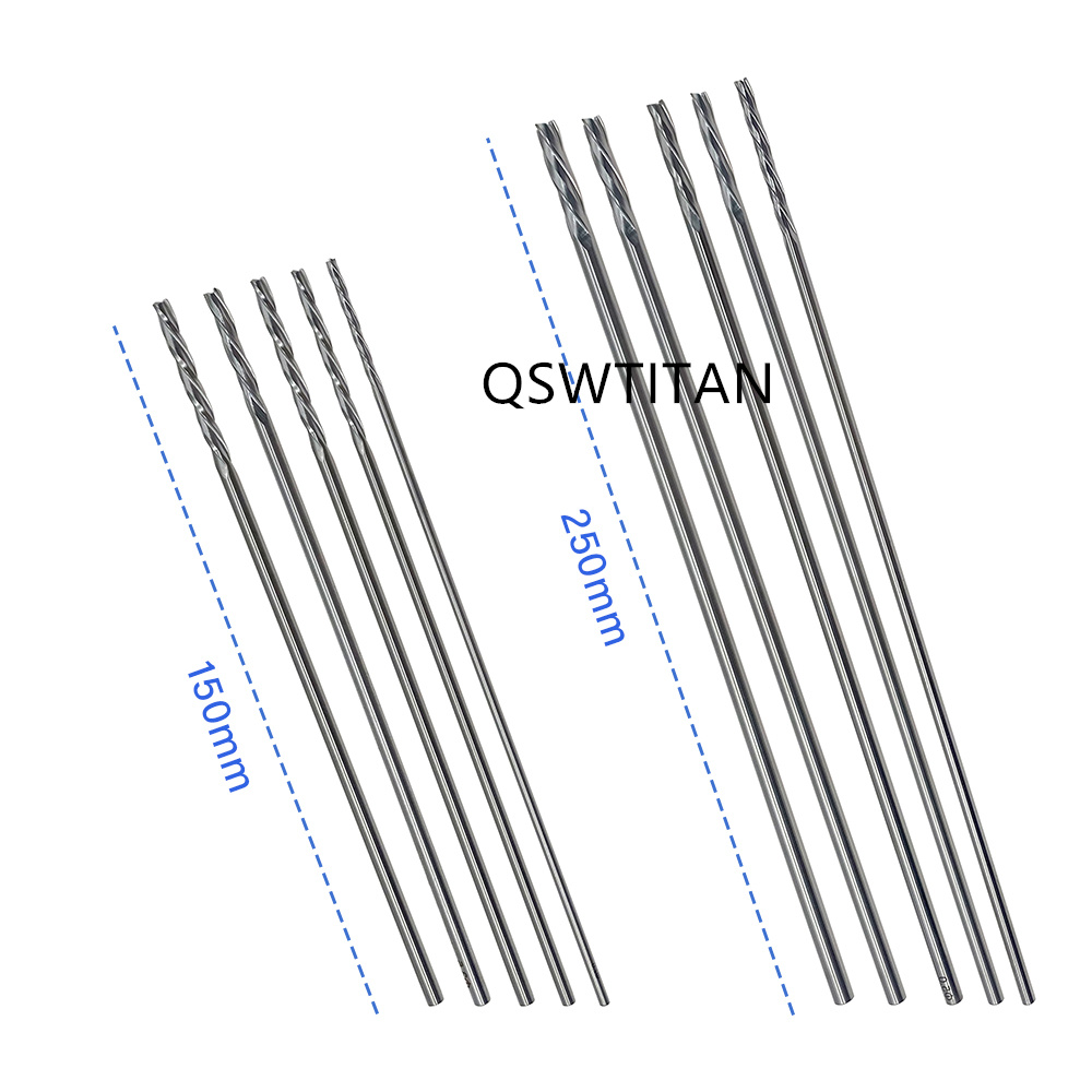 Autoclavable Bone Drill Bits Cannulated Drill Bits 150mm 250mm Orthopedic Drill Bits Veterinary Instrument