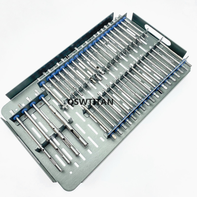 Orthopedics Screwdriver Surgical Screw Extractor Screw Broken Removal Tools Set 53pcs/set Orthopaedic Instruments