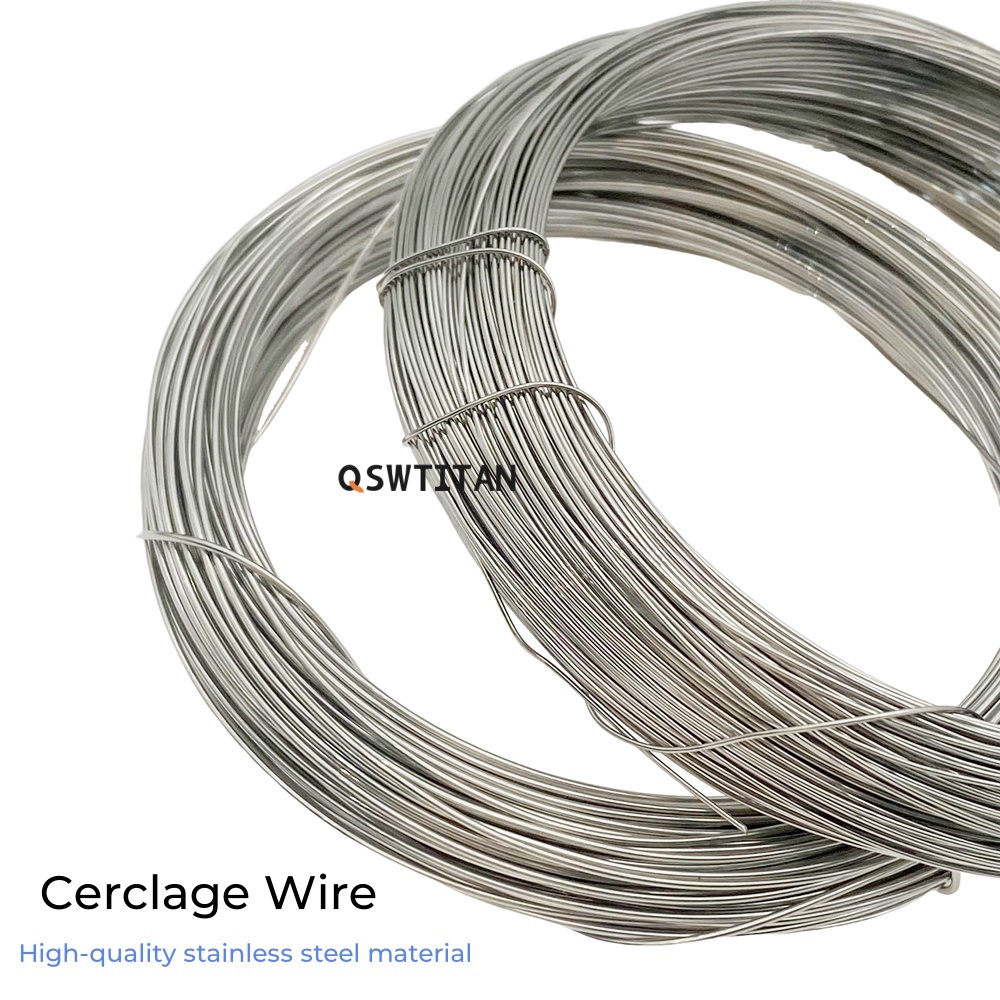 Orthopedic Cerclage Wire 0.6-1.5mm Stainless Steel Wires for Orthopedic Surgical Instruments