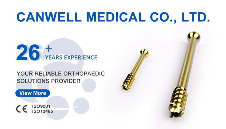 CANWELL Orthopedic Surgical Implants Titanium Herbert Headless 6.5 Cannulated Screw