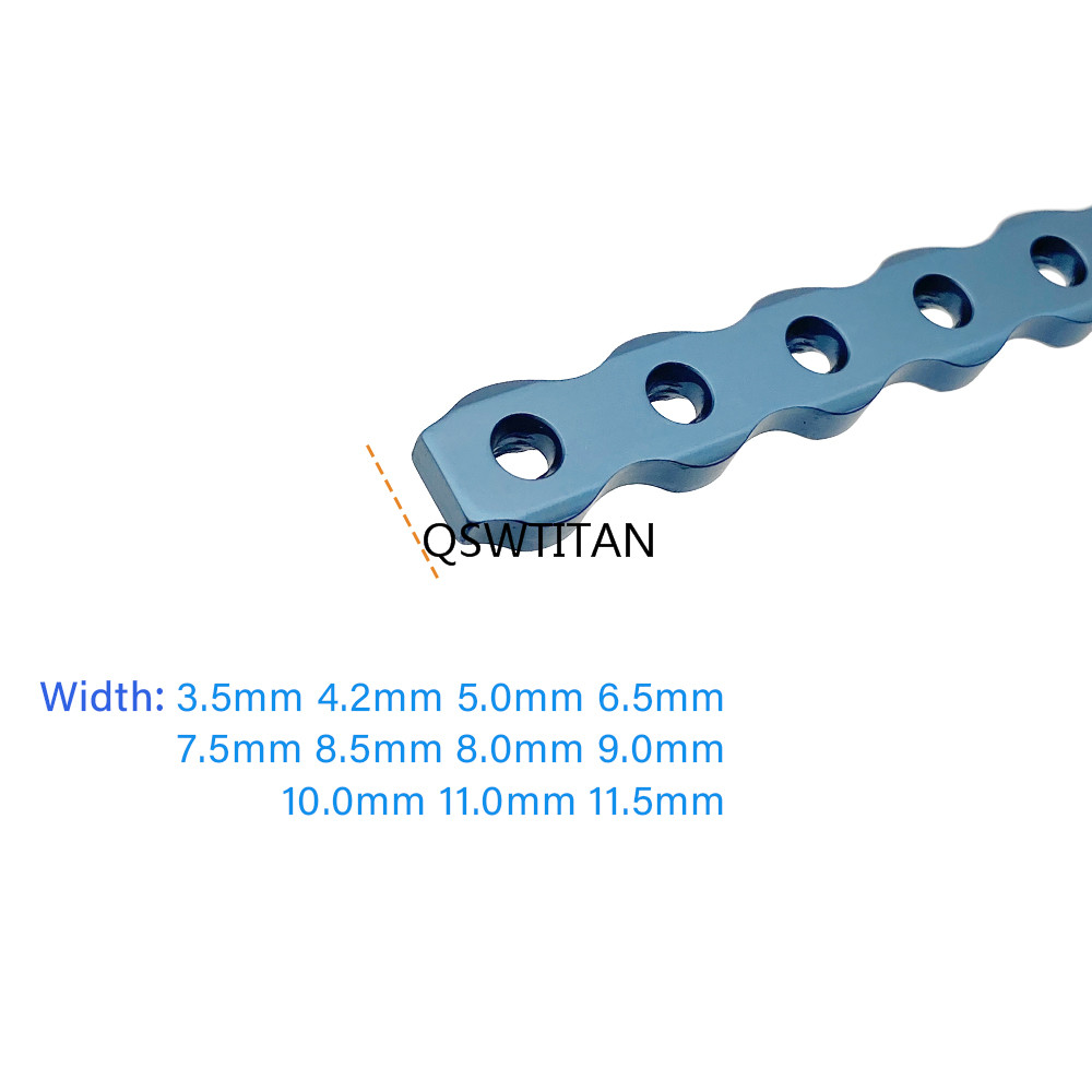 ALPS Titanium Locking Plate Straight Veterinaria Orthopedic Plates Veterinary Surgical Instruments Dog Pet Medical Accessories