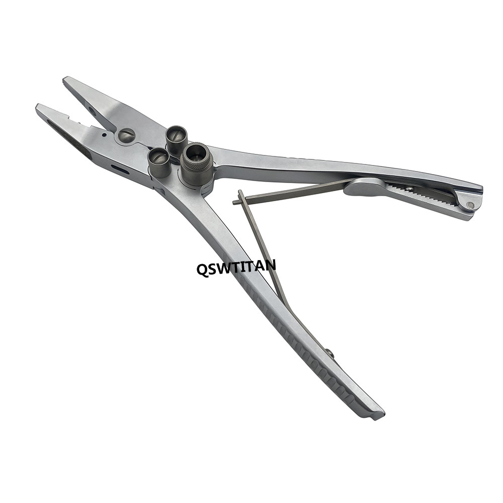 Orthopedics Reconstruction Plate Bender Bone Bending Forceps with Bone File Orthopedics Instruments Stainless Steel Bending Tool