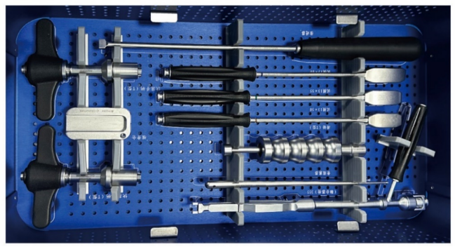 Spinal Surgery Olif Spinal Fusion Cage Instrument Set Peek Cage  Surgical Instruments