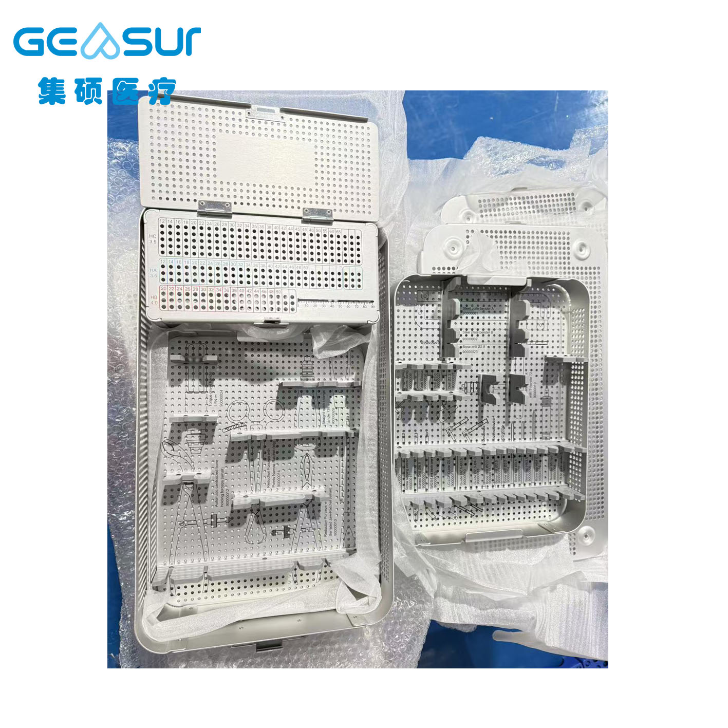 Orthopedic Instrument Kit Upper Trauma Locking  Plate Orthopedic Surgical Instrument Box
