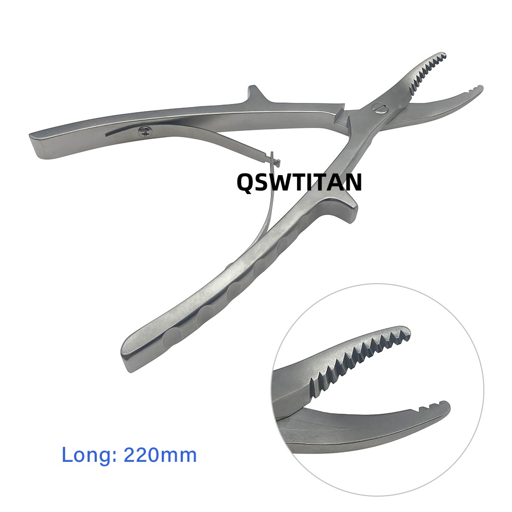 Stainless Steel Orthopedics Bone Scissors 220mm Bone Cutter Scissors Femoral Head Scissors Orthopedics Surgery Instruments