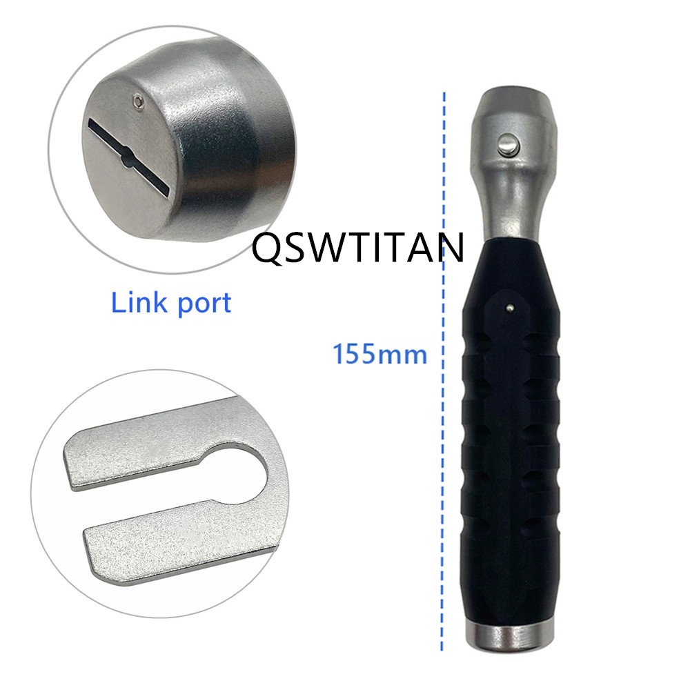 1set Modular Osteotomes Complete With 6 Blades Detachable Thin Blade Bone Knife Veterinary Orthopedic Instruments