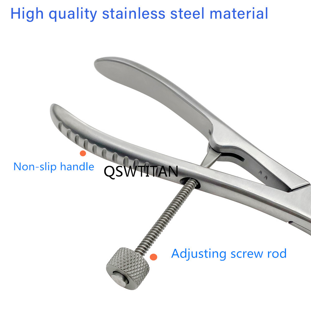 1pcs Toothed Phalanges Reduction Forceps Bone Holding Forceps Autoclavable Stainless Steel Orthopedics Surgical Instruments