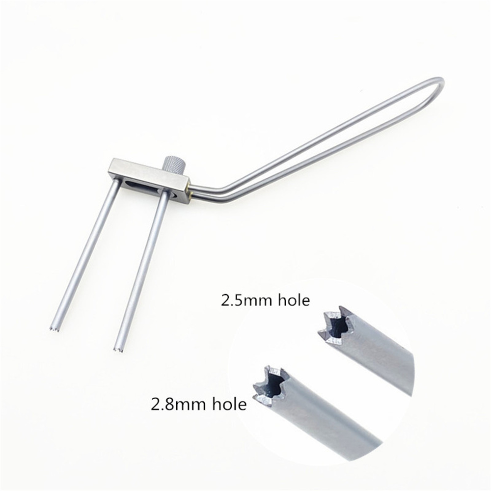 Guide Pin 2 Hole Guider Kirschner Wire Guide Pin Parallel Guider Orthopedic Surgical Instruments