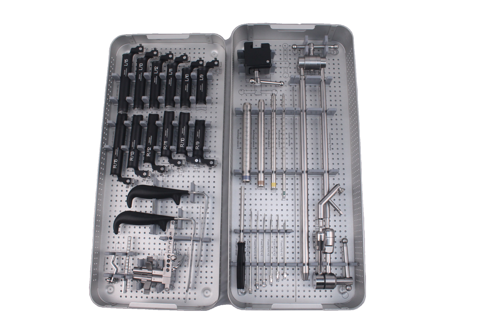Geasure OLIF Minimally Invasive Channel Instrument Set Orthopedic Surgical Instruments Kit Model GB3X06 Class I General 1 Year