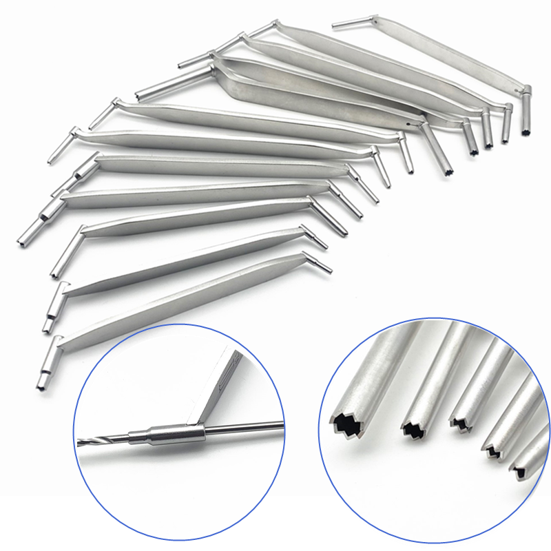 Orthopedic Instrument Bone Drill Bits Guider Sleeve Orthopedic Drill Sleeve Pointed Drill Guide Double