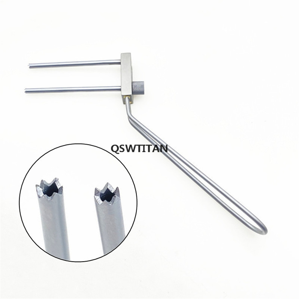 Guide Pin 2 Hole Guider Kirschner Wire Guide Pin Parallel Guider Orthopedic Surgical Instruments