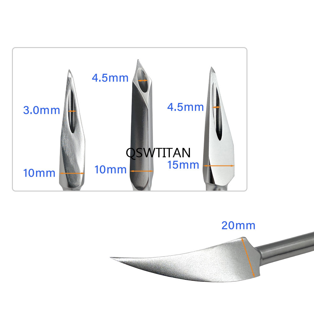 Orthopedic Punch Hole Opener Femoral Intramedullary Nail Hollow Hole Opening Autoclavable Orthopedic Instrument