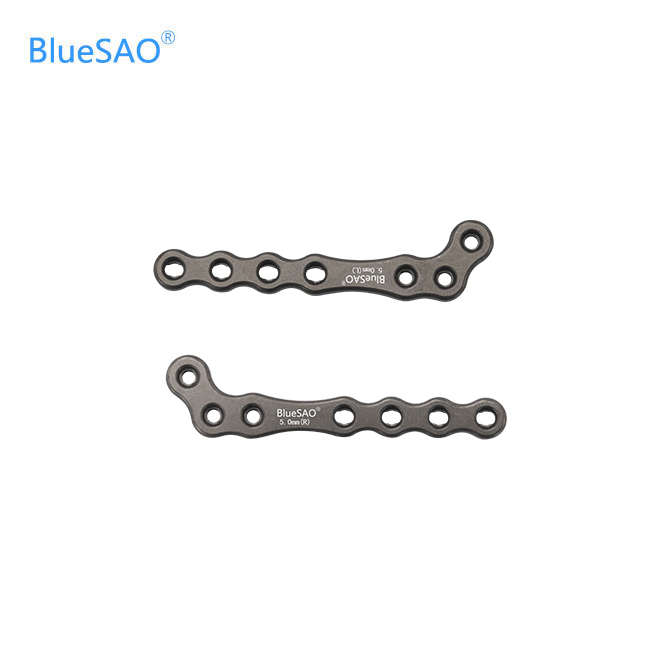 BlueSAO Veterinary Orthopedic Implants 5mm L - Shape  Reconstruction Locking Plate