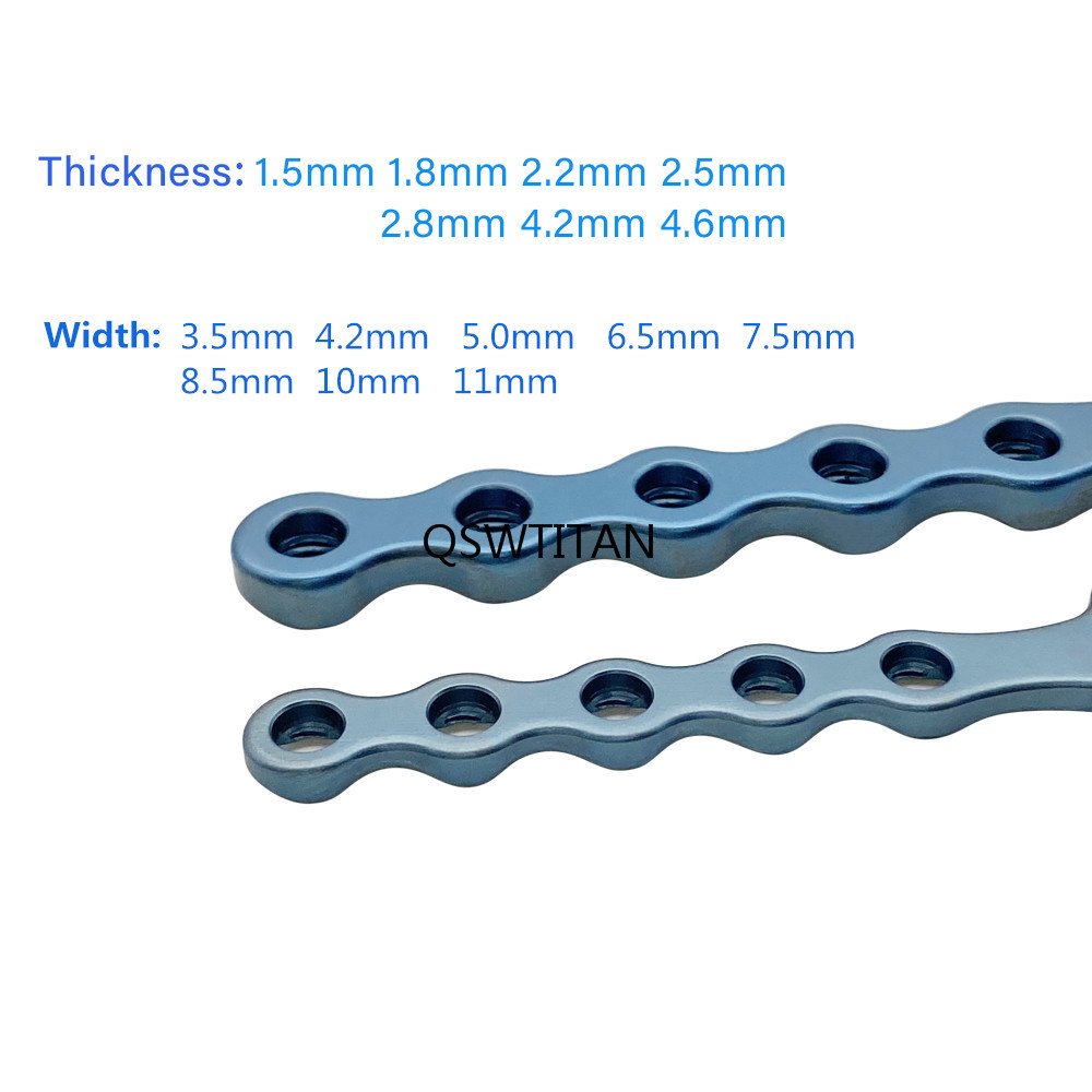 ALPS T Locking Plate 3.5/4.2/5.0/6.5 Titanium Alloy Veterinaria Pets Fracture Orthopedic Surgical Instruments Veterinary