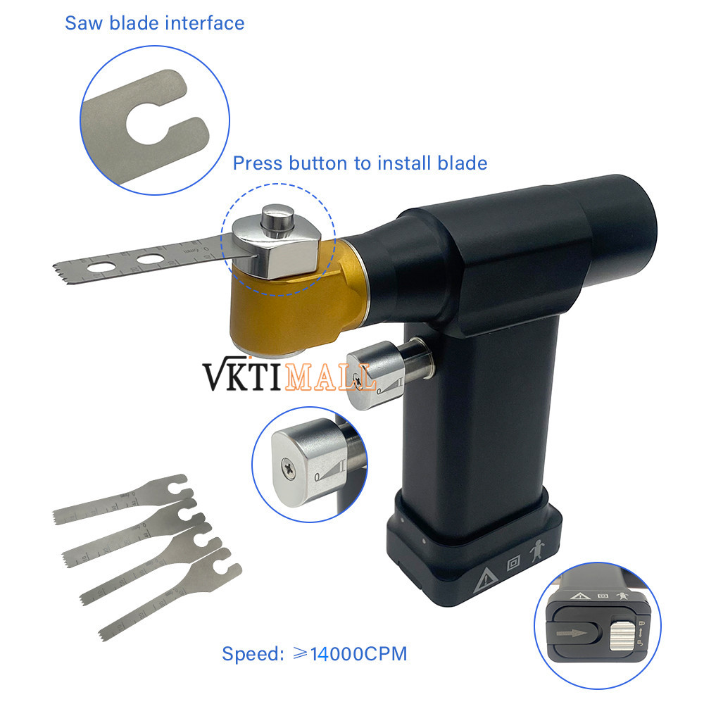 Micro Oscillating Saw Mini Electric Saw Drill Hand Saw Electric Power Tool Veterinary Orthopedic Surgical Instruments