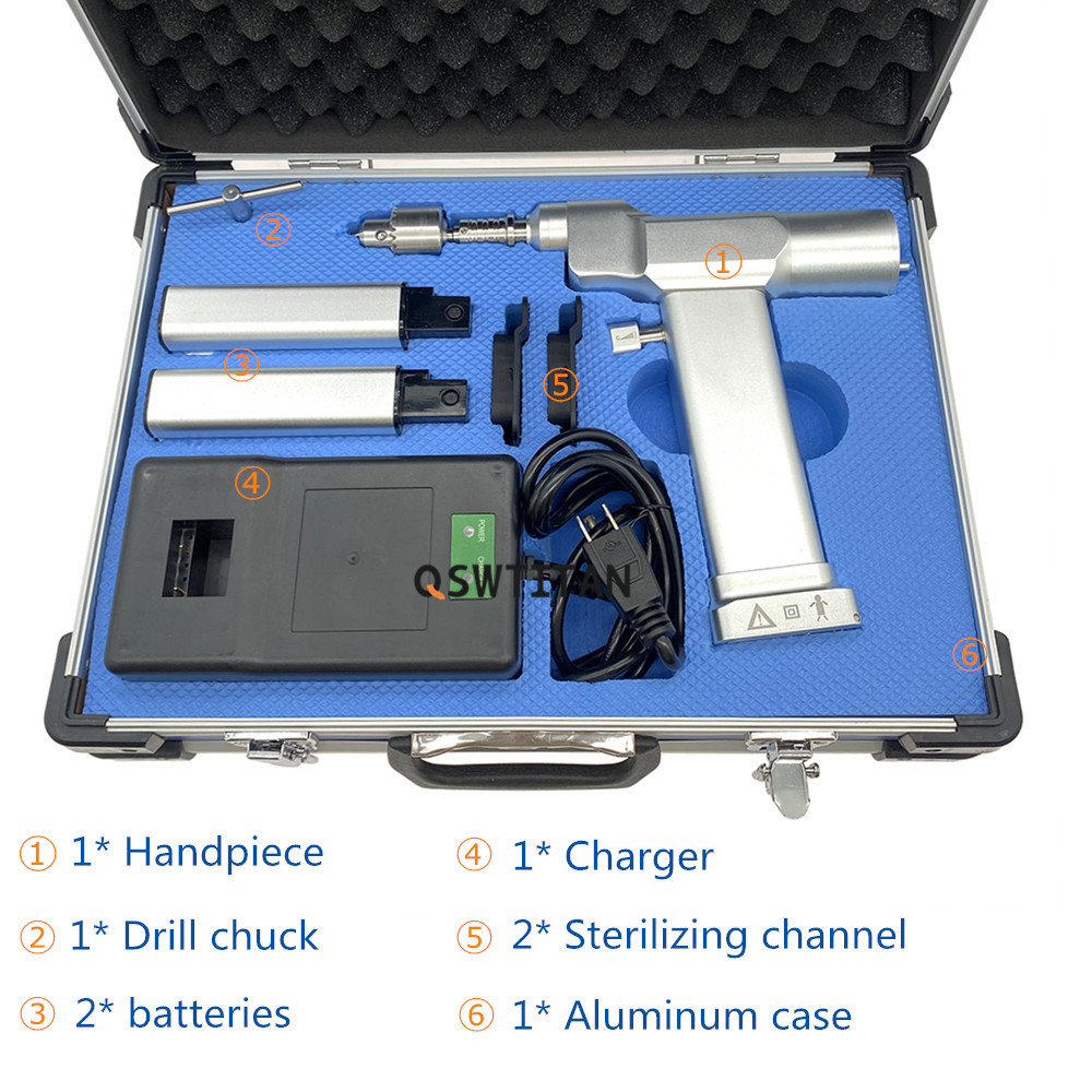 Orthopedic Electric Bone Cannulated Drill for Trauma Surgery Power Tools Orthopedic Pet Instruments