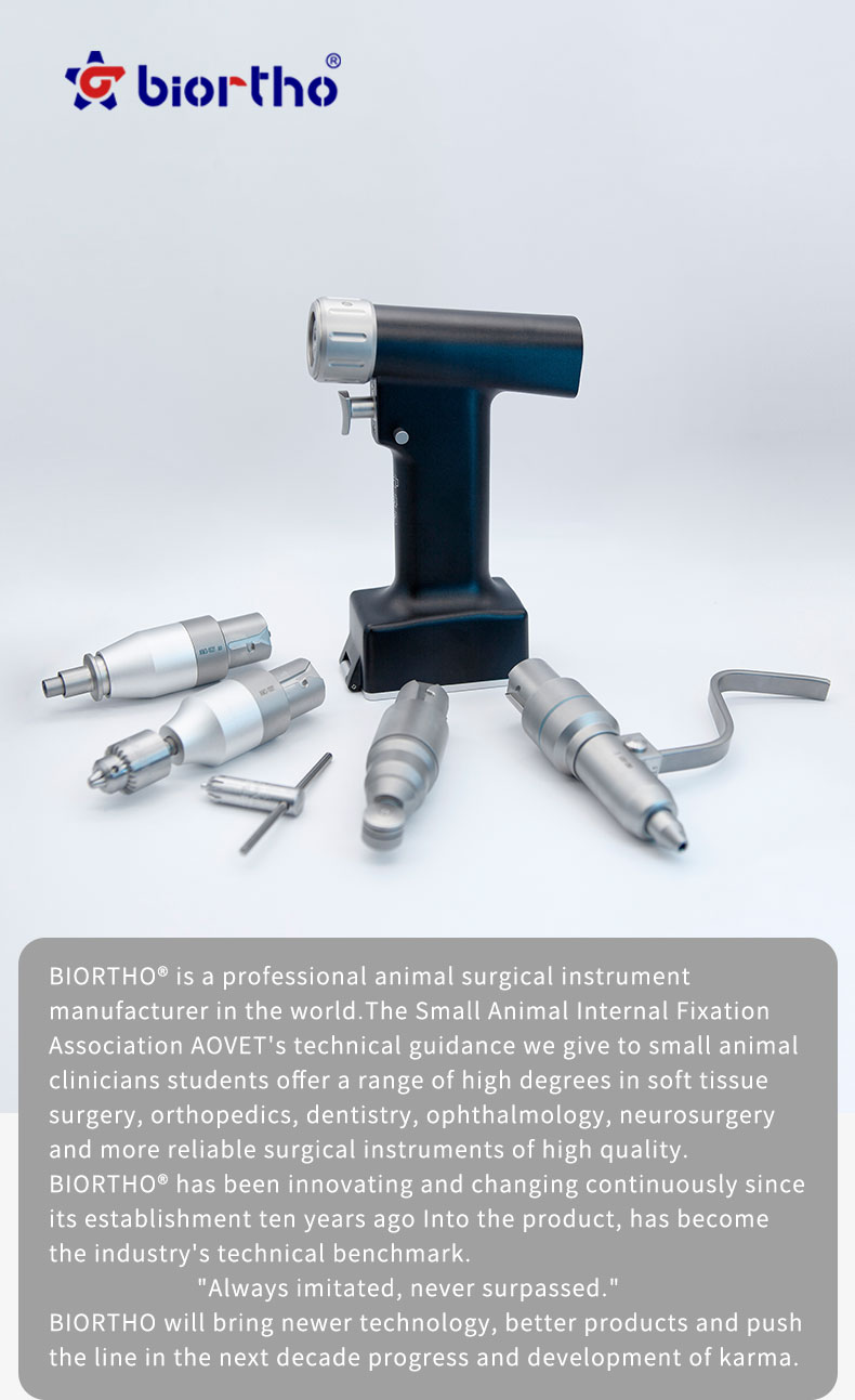 BW 7.4V Multifunctional Drill Lithium Battery Veterinary Orthopedic Instrument