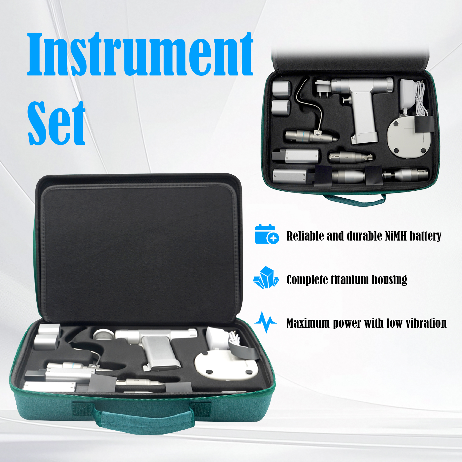 Manufacturer Animal Orthopedic Bone Surgical Medico Power Tool Mini Bone Drill Set Multi-functional Drill for Orthopedic Surgery