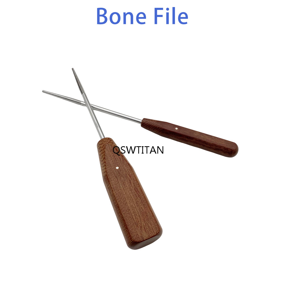 Bone File Taper Type Trochlea Rasp Bone Grind Bone Joint Rasp Stainless Steel Orthopedic Veterinary Instrument