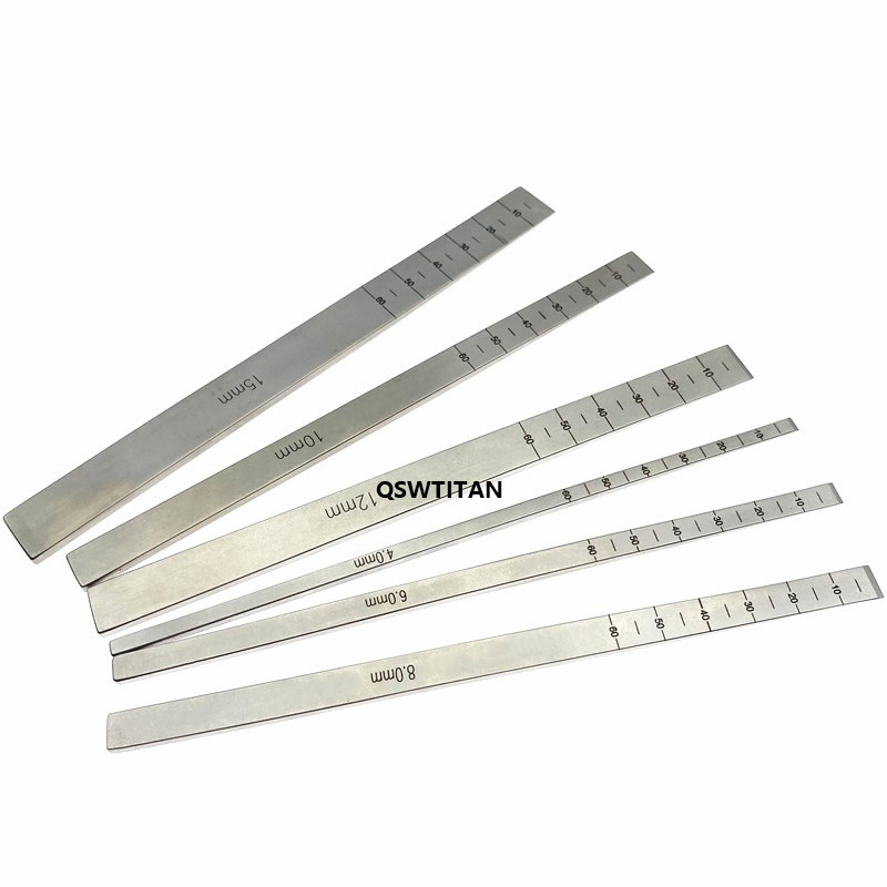 Bone Knife Bone Osteotomes 4mm-15mm Bone Blade Thin Durable Veterinary Orthopedics Surgical Instruments