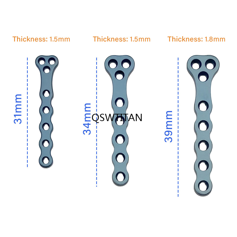 ALPS T Locking Plate 3.5/4.2/5.0/6.5 Titanium Alloy Veterinaria Pets Fracture Orthopedic Surgical Instruments Veterinary
