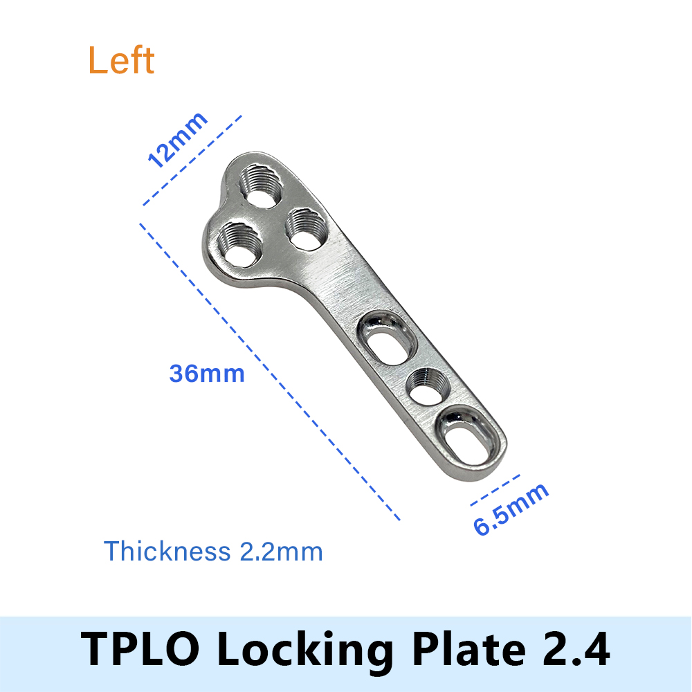 Left 2.4 TPLO Plate