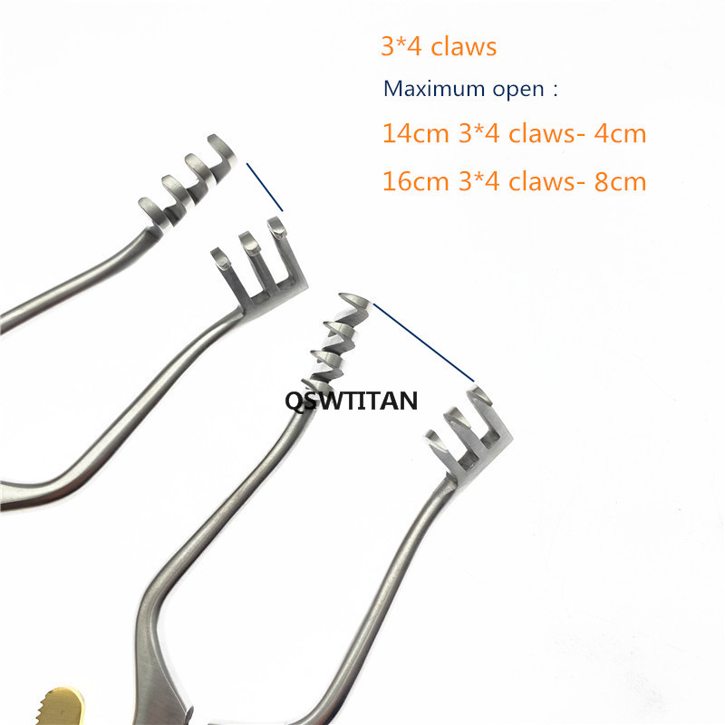 1pcs Weitlaner Retractor Self-Retaining Stainless Steel Surgical Instruments
