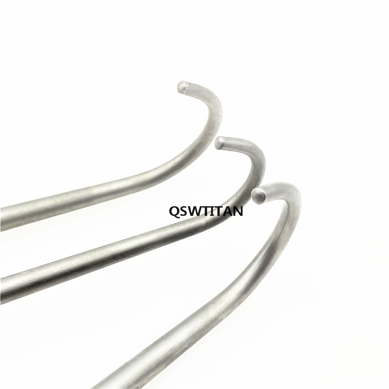 Bone Hook Retractor Bone Knee Raiser Hip Retractor Wooden Handle Orthopedic Surgical Instruments