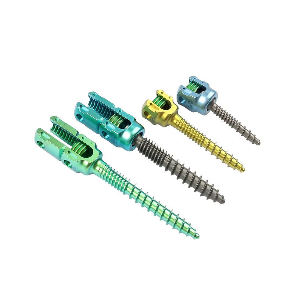 Wholesale Medical 5.5 Spine Titanium Pedicle Screws System for Surgery High Strength Titanium Alloy Spinal Screw Implant