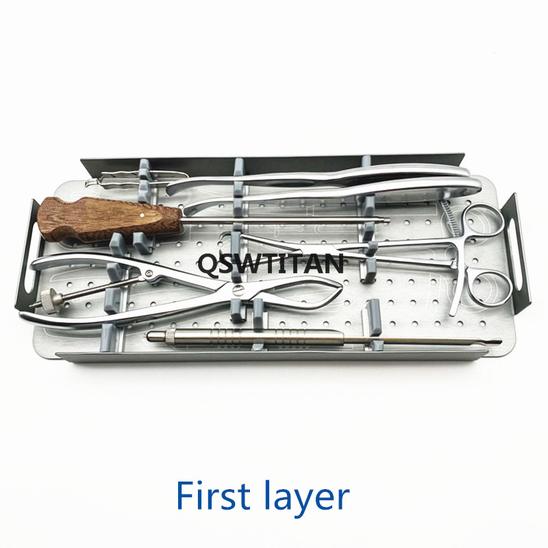 Orthopedic Large Fracture Instrument Surgical Bone Fracture Orthopedic Instrument Set Veterinary Surgical Instrument