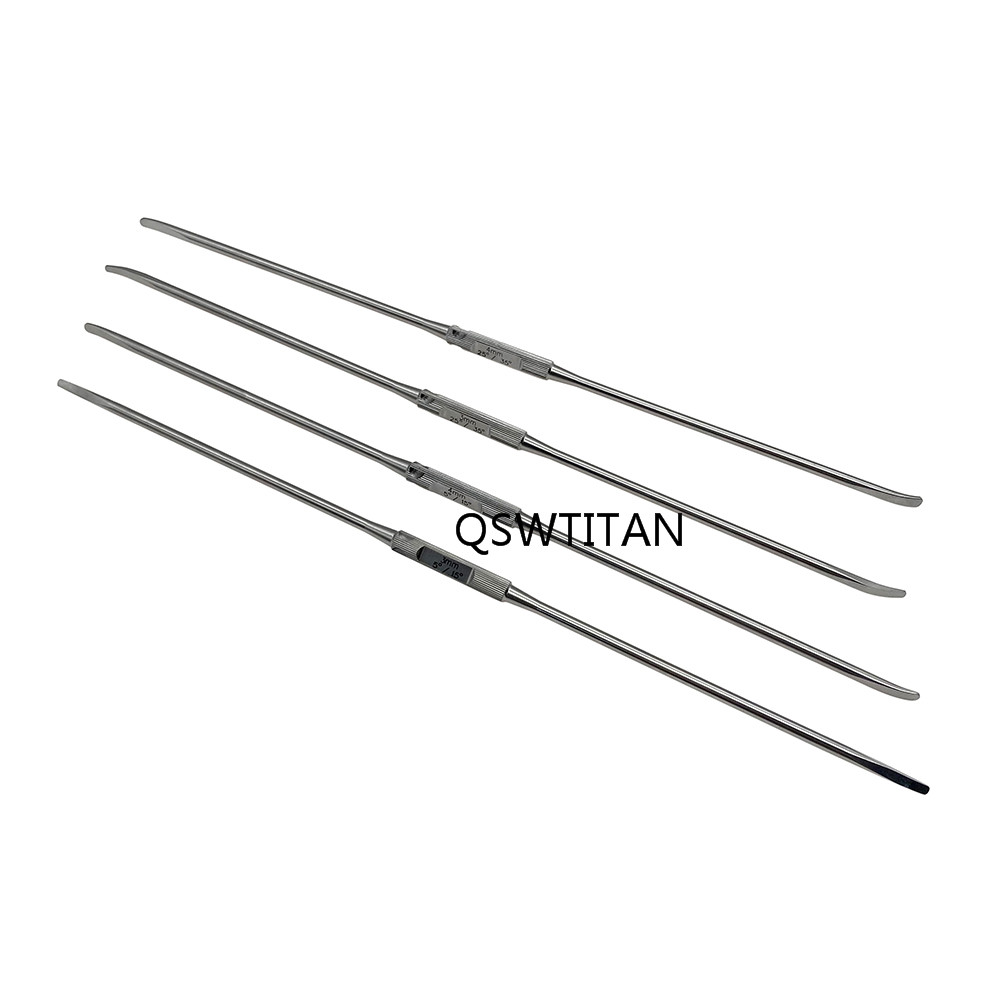 UBE Bone Elevators Double Ended Stripper 1PC Spinal Periosteal Stripper Two-channel Foraminoscope Instrument  3mm 4mm