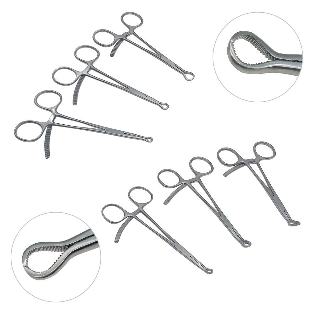 Small Serrated Bone Holding Forceps Mini Serrated Orthopedic Clamp Small Bone Forceps Orthopedics Instruments